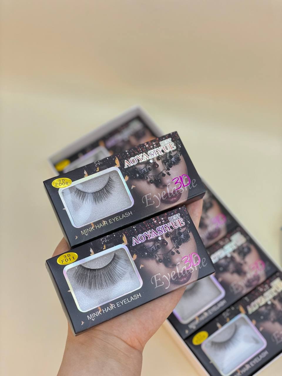 مژه سه‌بعدی جذاب و طبیعی(۱۰ جفتی)